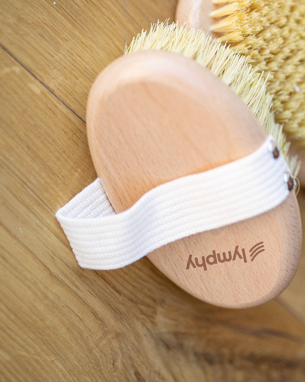 Lymphy lymphatic body brush with strap