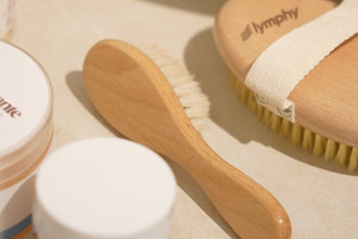 Body & Face Set: a body brush and a Lymphatic Face Brush